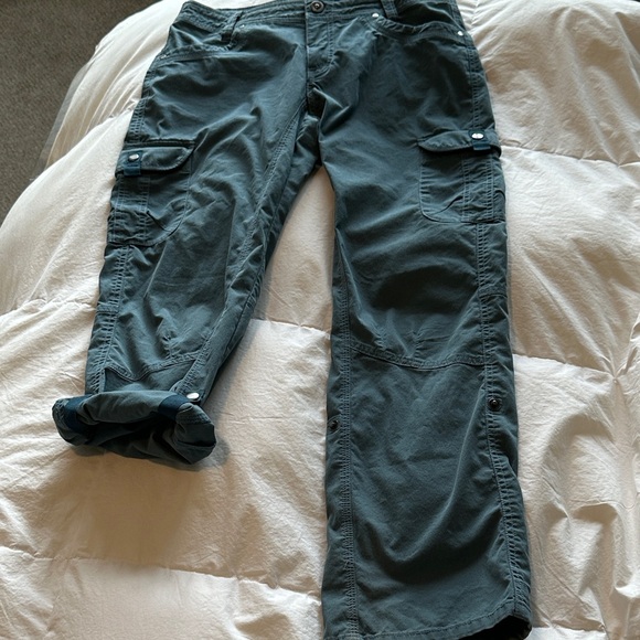 Kuhl Pants - Kuhl Women’s Teal Cargo Pants 8 Short